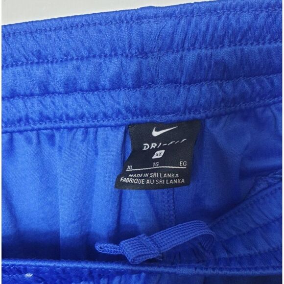 Nike Boys Athletic Shorts XL Blue & Red Trophy Dri-Fit Long Basketball Athletic - Picture 6 of 7